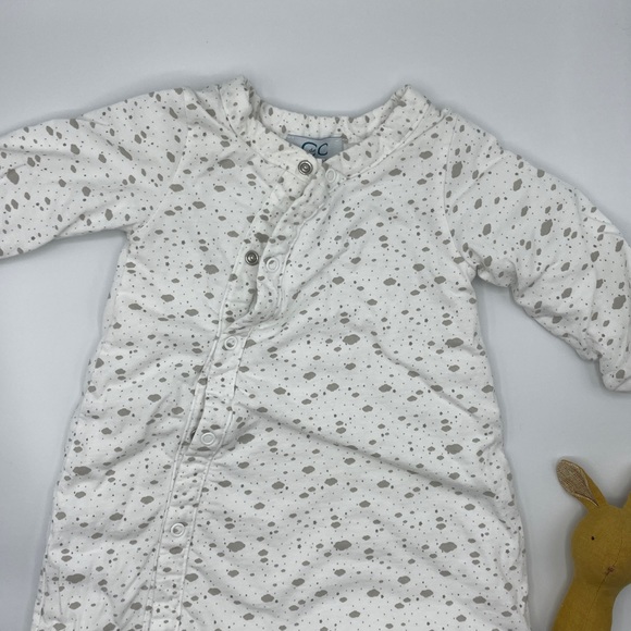 CdeC baby sleeping bag with long sleeved. Like new! 💯 cotton. - Picture 3 of 3